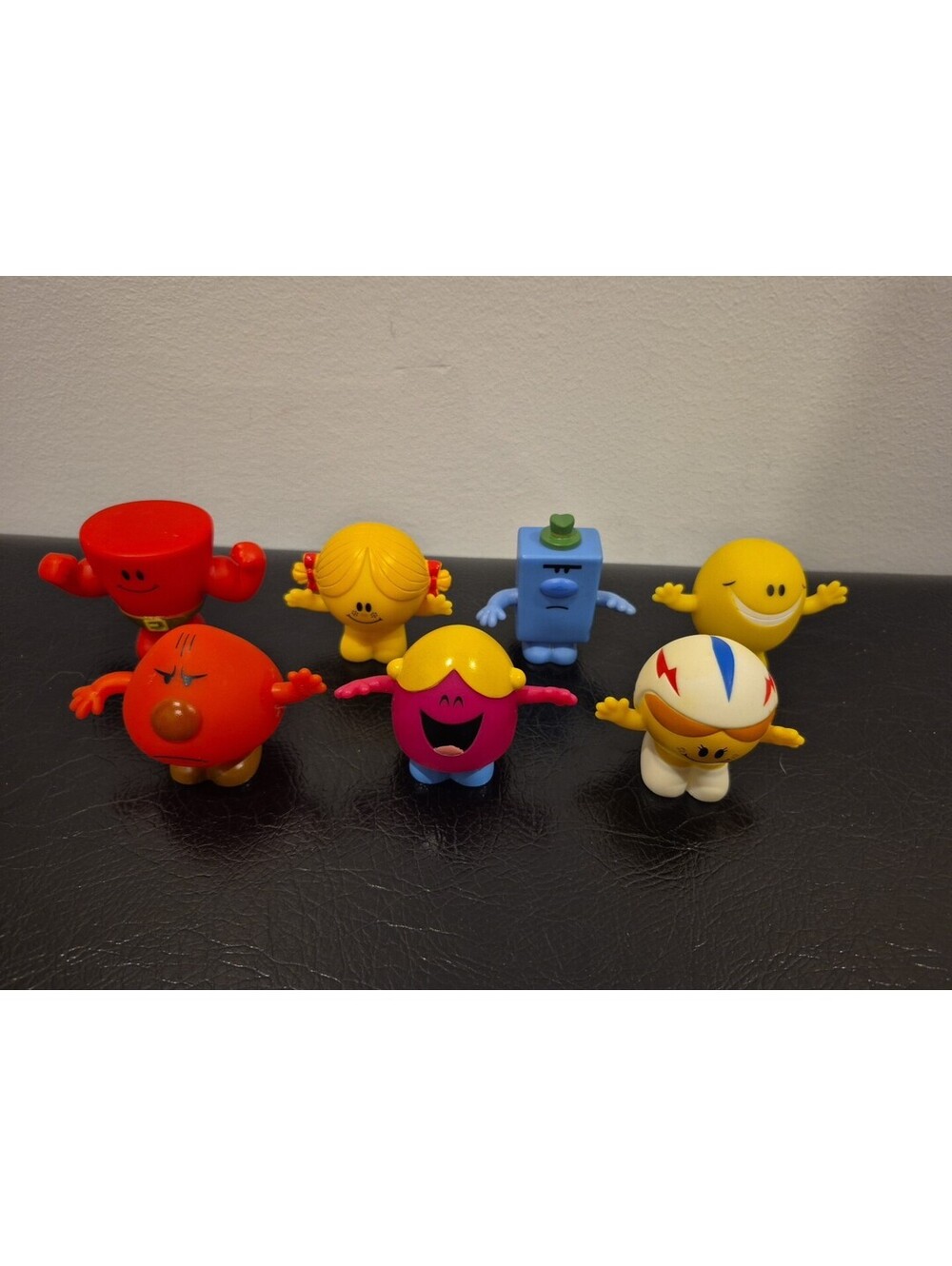 (X7) Mr Men Show Little Misses 2008 THOIP Figures Strong Rude Grumpy Daredevil